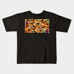 Halloween Pattern Kids T-Shirt